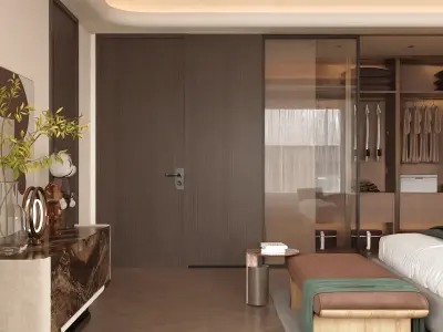 Italian-style Bedroom 3D model