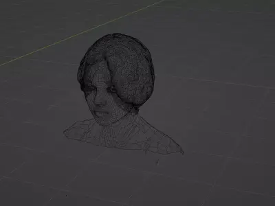  3D romane sculpture model 3D model