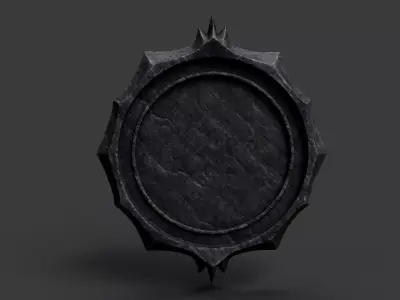Fantasy Wall Decoration 3D model