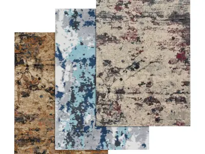 Rug Set 1011 3D model