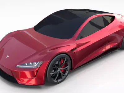 Tesla Roadster 2020 3D model