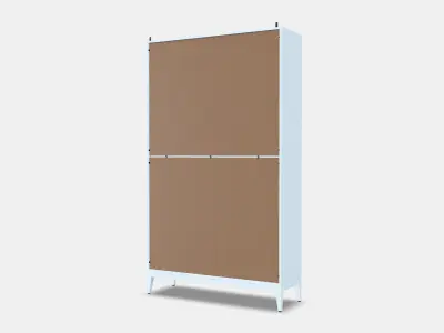 REGISSOR Glass-door cabinet 3D model