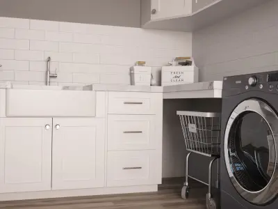 Collection Appliances I Laundry 13 3D model