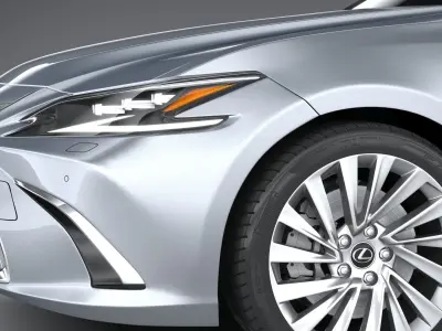 Lexus ES 2022 3D model
