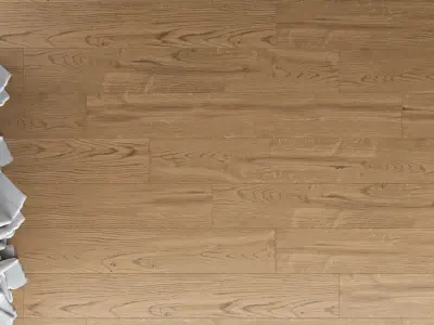 Wood Floor Oak Black Walnut Sanded 3D model