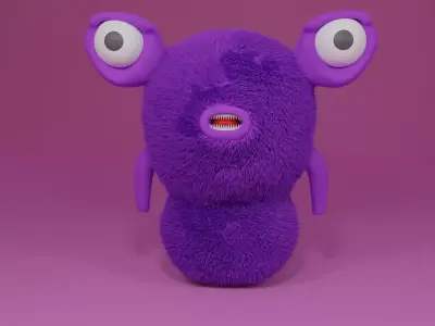  Charcater 3D Model 3D model
