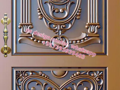 cnc door design 2025 3D model