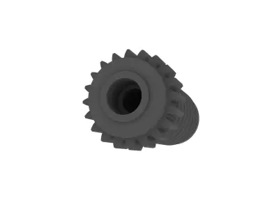 Hella turbocharger actuator gear for MBenz 253010862 type B 3D print model