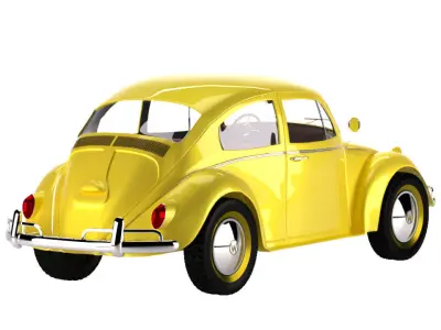 VW Beetle 3D model