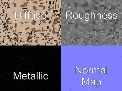 Futuristic Storage Box Sleek Design model pack Low-poly 3D model