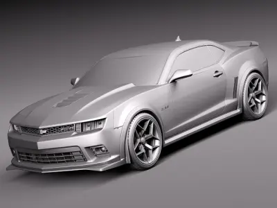 Chevrolet Camaro Z28 2014 3D model