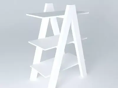 Escada decoração Free 3D model