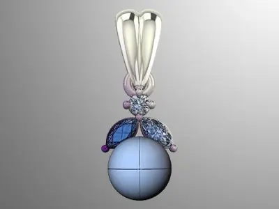 Pendant 45 3D print model