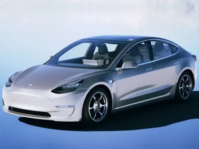 Tesla Model 3 2019 3D model