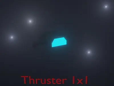 Sci Fi Ship Modular Parts Free low-poly 3D model