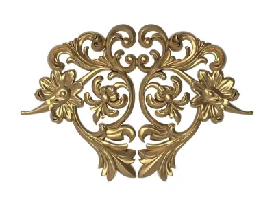  decorative pattern ready for 3D printing 3D model