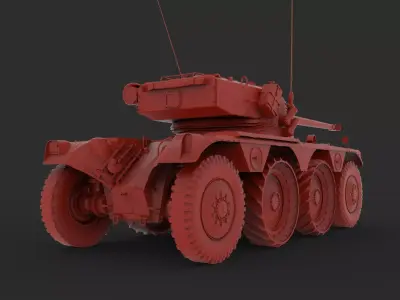 Panhard EBR 3D print model