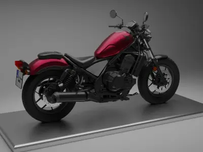 2022 Rebel 1100  3D model