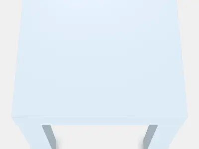 LACK side table Low-poly 3D model