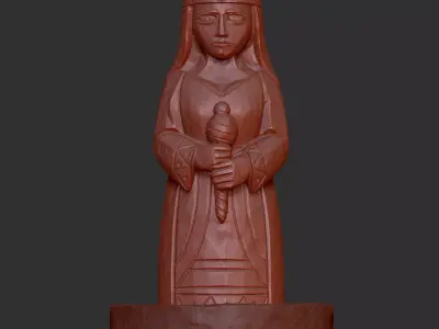 Slavic God Mokosh  3D print model