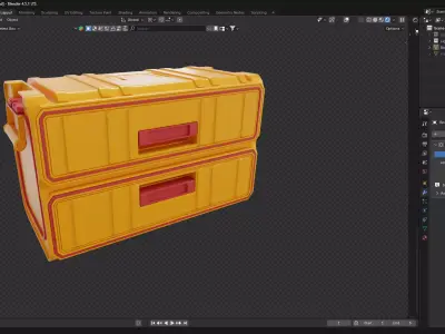 tool box-01 3D model