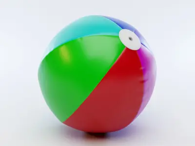 Beach Ball 3D model order