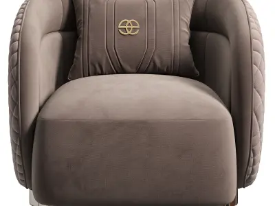 Velar Armchair By Elve Luxury 3D model