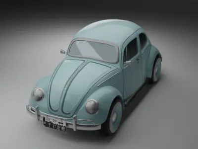 Vocho 3D model