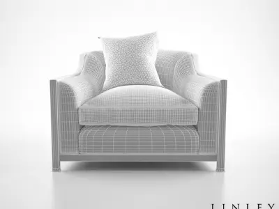Linley Grosvenor Armchair 3D model