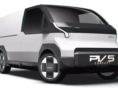 Kia PV5 Van 2025 3D model