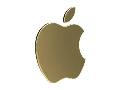 Apple Logo 02 Free low-poly 3D model