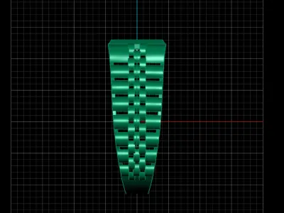 Print Ready STL 3DM  Gents Rings Diamond Men Ring  3D print model 95