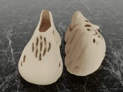 ADIDAS YEEZY FOAM RUNNER DESERT SAND 3D SHOES Low-poly 3D model