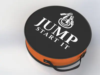 Jumper cables 3D model