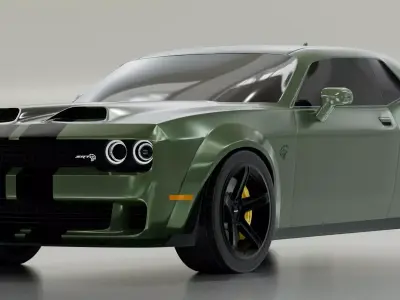 Dodge Challenger SRT Hellcat 3D model