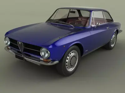 Alfa Romeo Giulia Sprint 1600 GT Junior 3D model