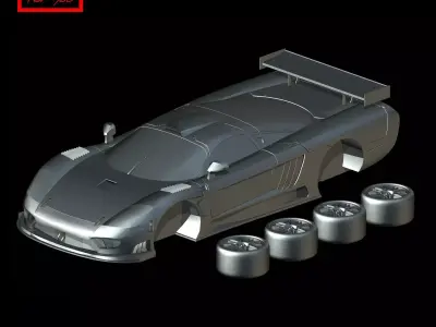 Saleen S7-R 2005 3D print model