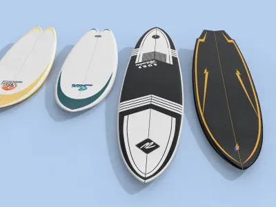 Surfboards Design  3D model