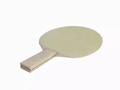 Table Tennis Racket 03 Low-poly 3D model