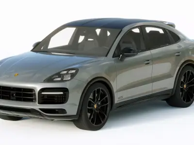 Porsche Cayenne GTS coupe 2020 3D model