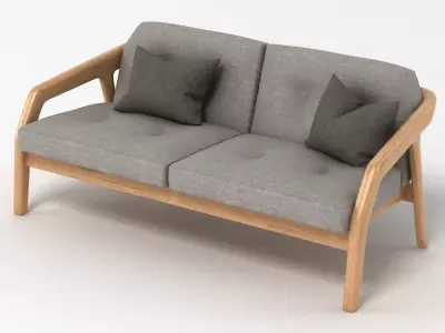 Zeitraum Friday Sofa 3D model