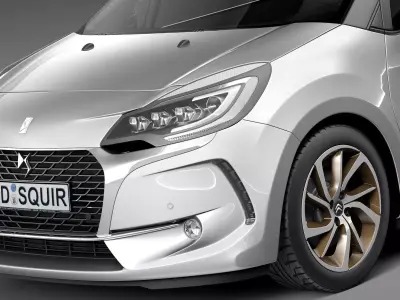 Citroen DS3 2016 3D model