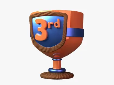3rd Trophy 3D model