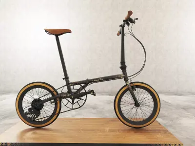 folding bike  3D model