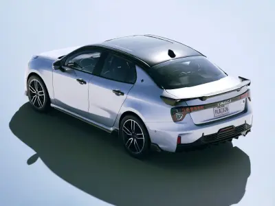 Lynk And Co 03 Plus 2021 Low-poly 3D model