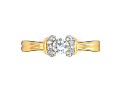 elegant luxury ring 3D print model