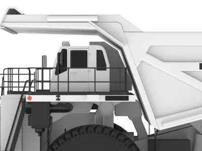 Liebherr T284 Mining Truck T 284 3D model
