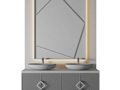Luxury Bathroom 110 3D model