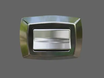 Toilet Flush Valve - Valvula de Descarga Low-poly 3D model