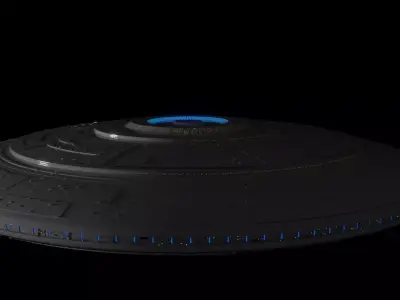 Saucer Concept 7  Free 3D model